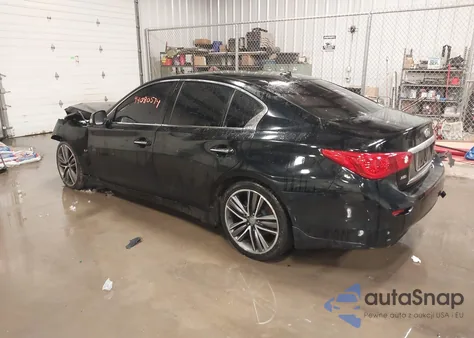 2015 Infiniti Q50 Premium from USA, damaged, VIN JN1BV7AR0FM398816